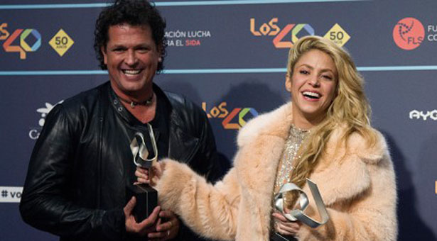 SHAKIRA Y CARLOS VIVES SE REENCUENTRAN EN ESPAÑA