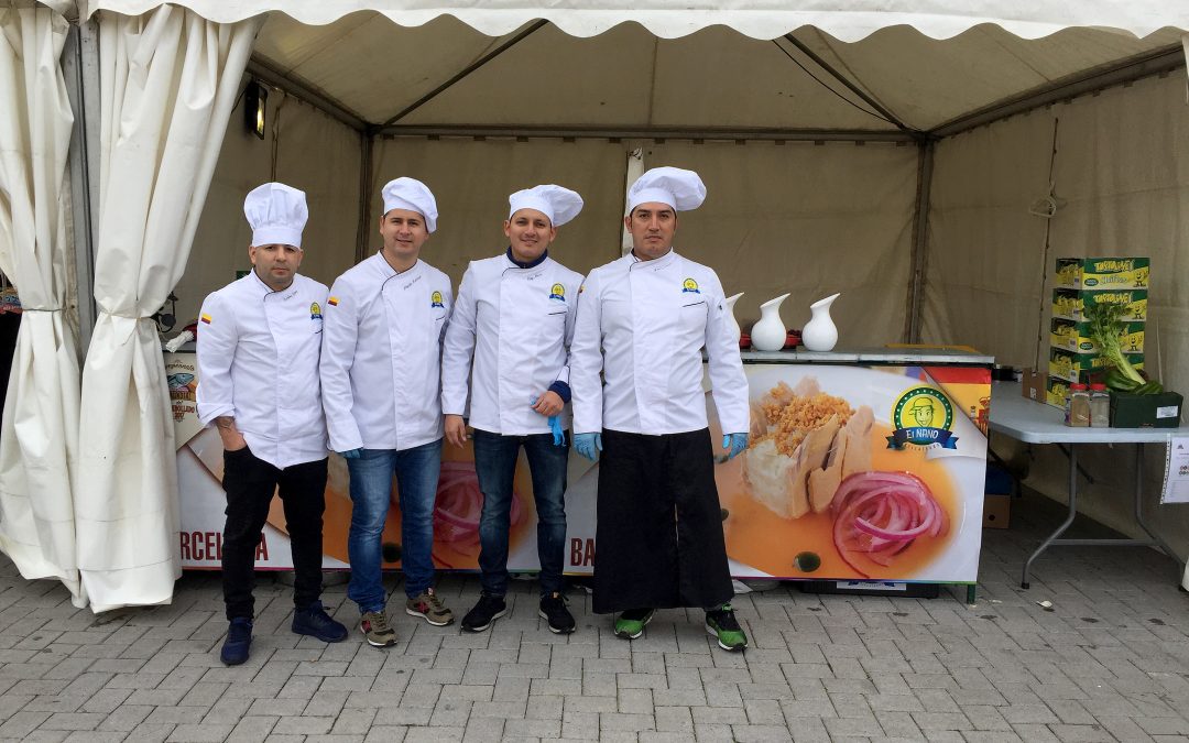 Eloy Mera, premio al mejor encebollado ecuatoriano de España.