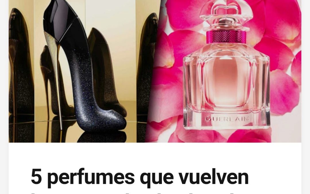 5 perfumes que vuelven locos a todos los hombres