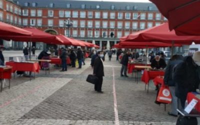 El Mercado de Filatelia vuelve a la Plaza Mayor