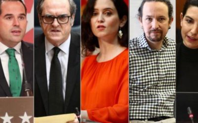 Los candidatos para las elecciones de Madrid del 4-M