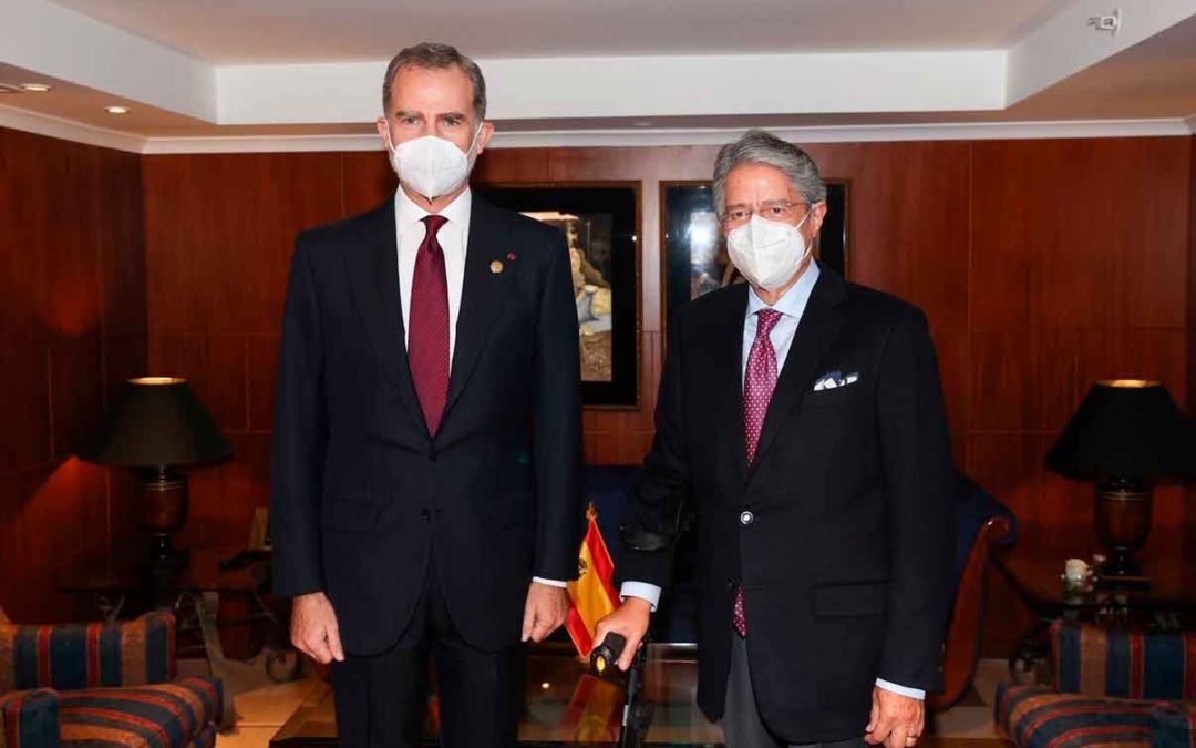 El presidente del Ecuador  Guillermo Lasso realiza una visita oficial a España