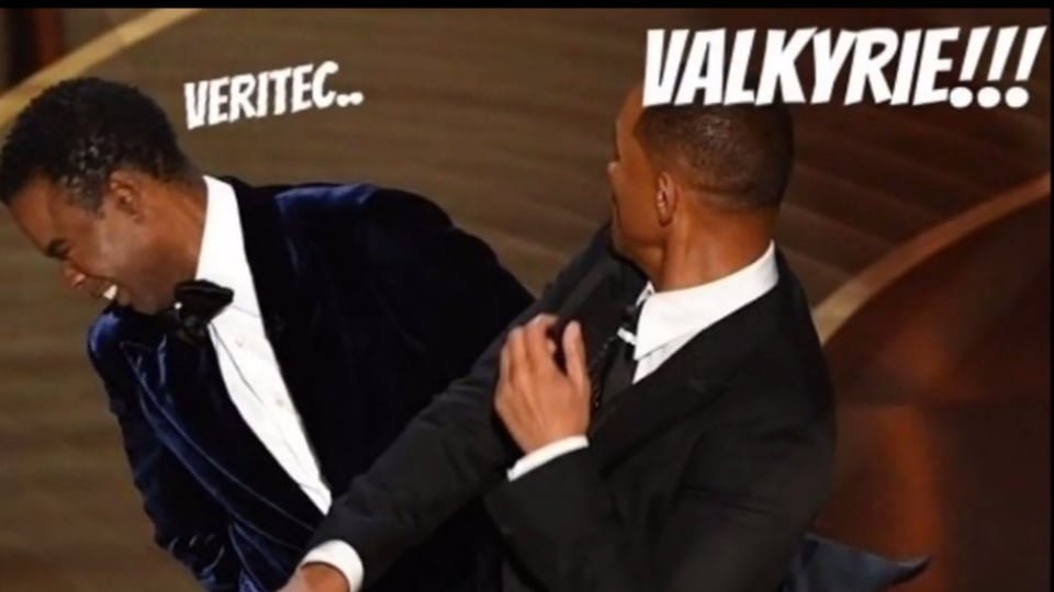 Will Smith golpea a Chris Rock en la gala de los Oscar 2022