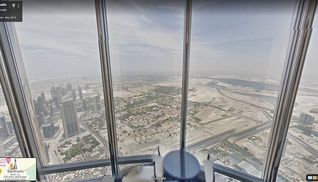 Sabías que Google Maps te permite subir al edificio más alto del mundo a admirar las vistas