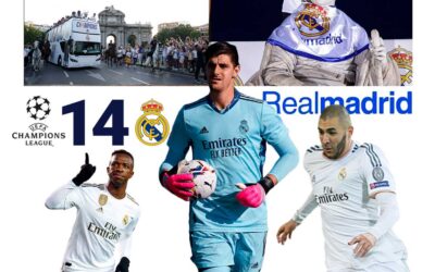 El Real Madrid celebra a lo grande su decimocuarta Champions