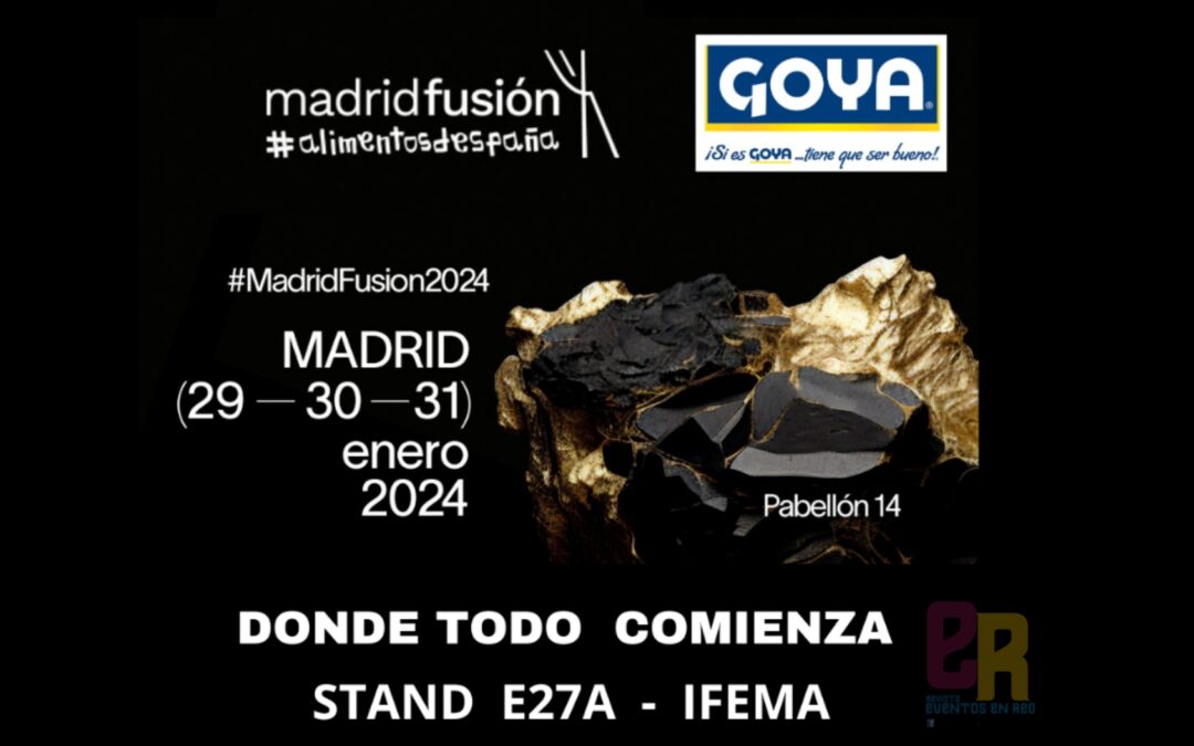 ¡Del colmado a la mesa! Goya Europa deslumbra con un showcooking Inolvidable en Madrid Fusión 2024