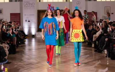 Ágatha Ruiz de la Prada deslumbra en la Pasarela Latinoamericana: Un Arcoíris de Moda en la Casa del Reloj