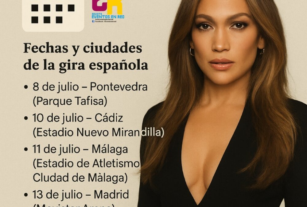 Jennifer Lopez Anuncia Gira por España en 2025: «Up All Night Live»