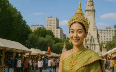 Sumérgete en la cultura tailandesa en la plaza de España de Madrid