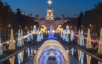 La ruta por los mejores parques iluminados en Madrid