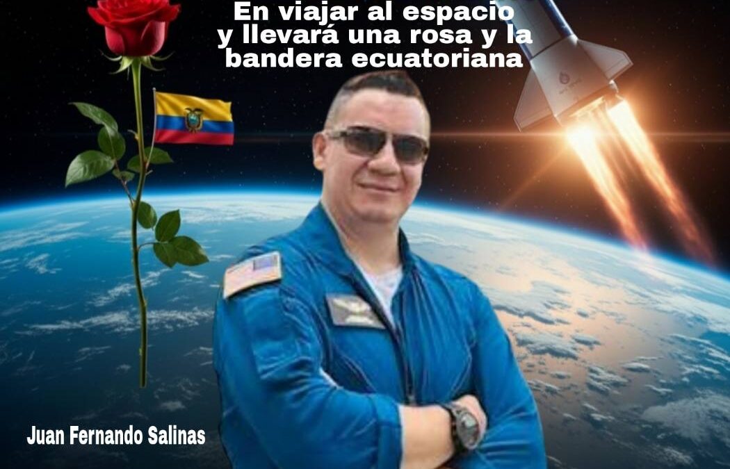El ecuatoriano Juan Fernando Salinas a las Estrellas con Blue Origin!