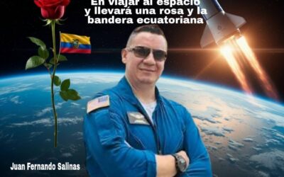El ecuatoriano Juan Fernando Salinas a las Estrellas con Blue Origin!