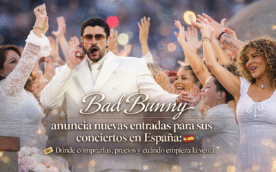 ​¡Última oportunidad! Bad Bunny libera nuevas entradas para sus conciertos en Madrid y Barcelona