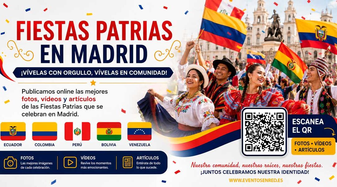 Fiestas Patrias en Madrid: fotos, vídeos y artículos de cada celebración