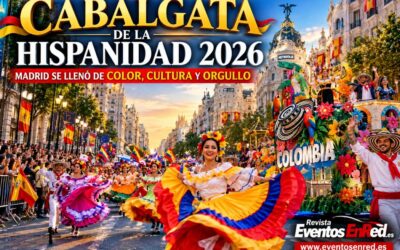 Madrid se vistió de América: la Cabalgata de la Hispanidad 2026 llenó la Gran Vía de color, música y orgullo